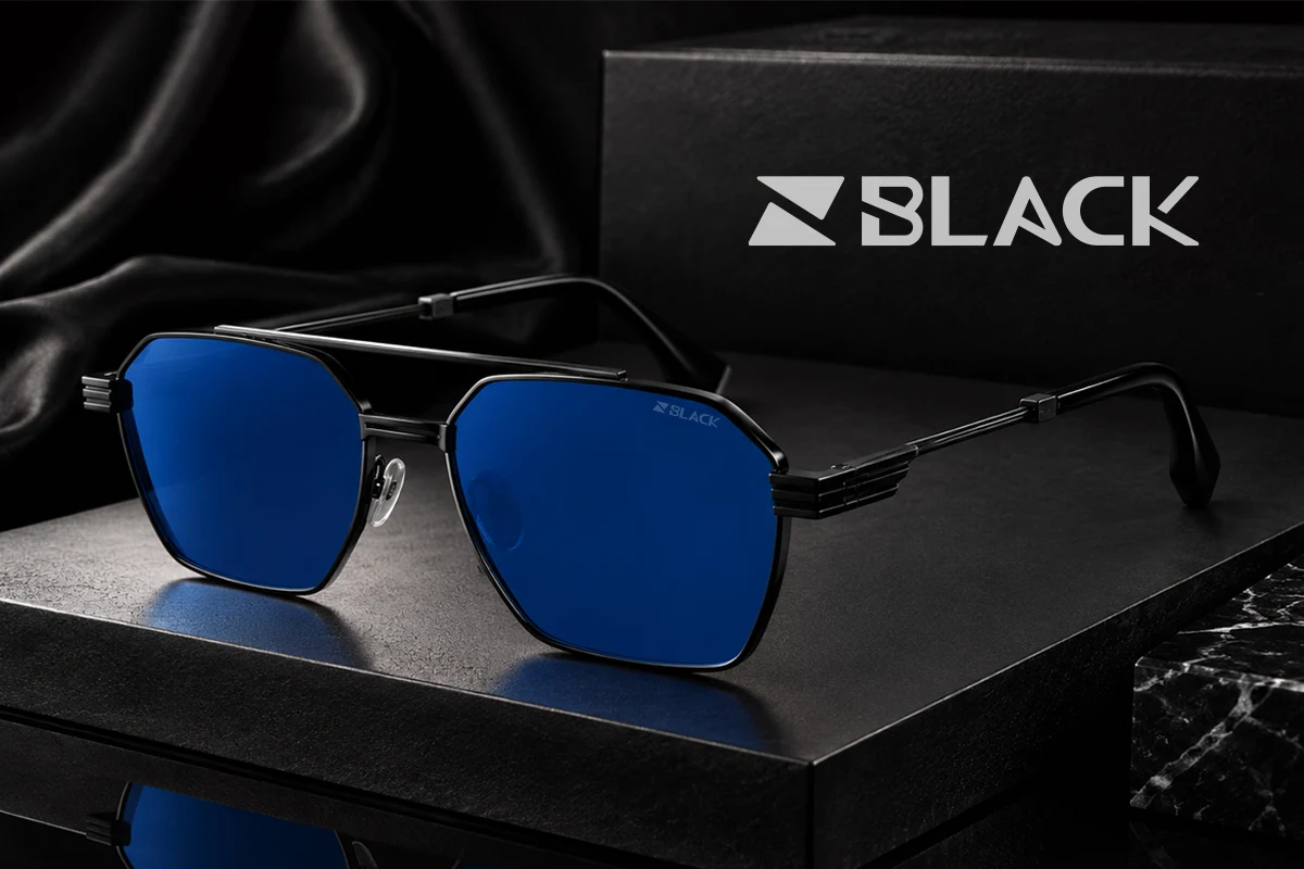 Blue Lens ZBLACK Eyewear